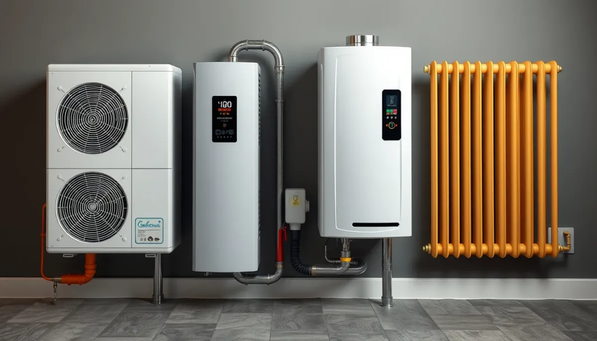 Comparaison entre une pompe à chaleur air/eau et d'autres systèmes de chauffage